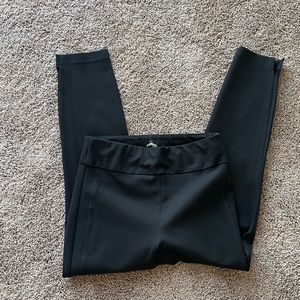 High waisted pull on ankle pant